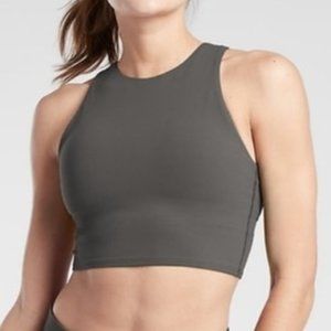 Athleta Conscious Crop S Olive Arbor EUC